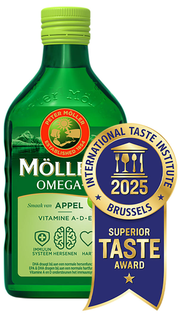 Möller's Omega-3 Apple flavour with Taste Award 2025