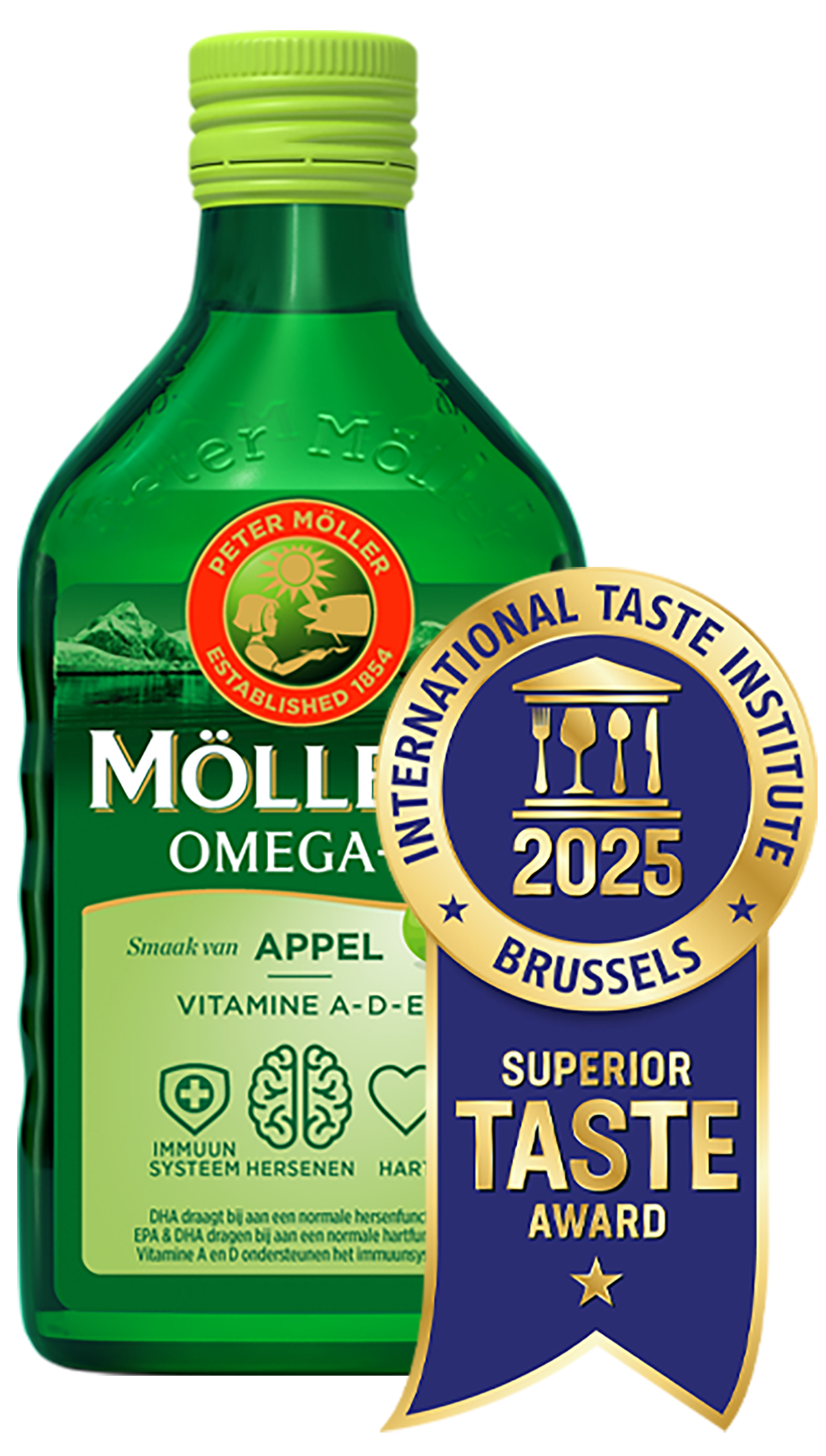 Möller's Omega-3 Apple flavour with Taste Award 2025