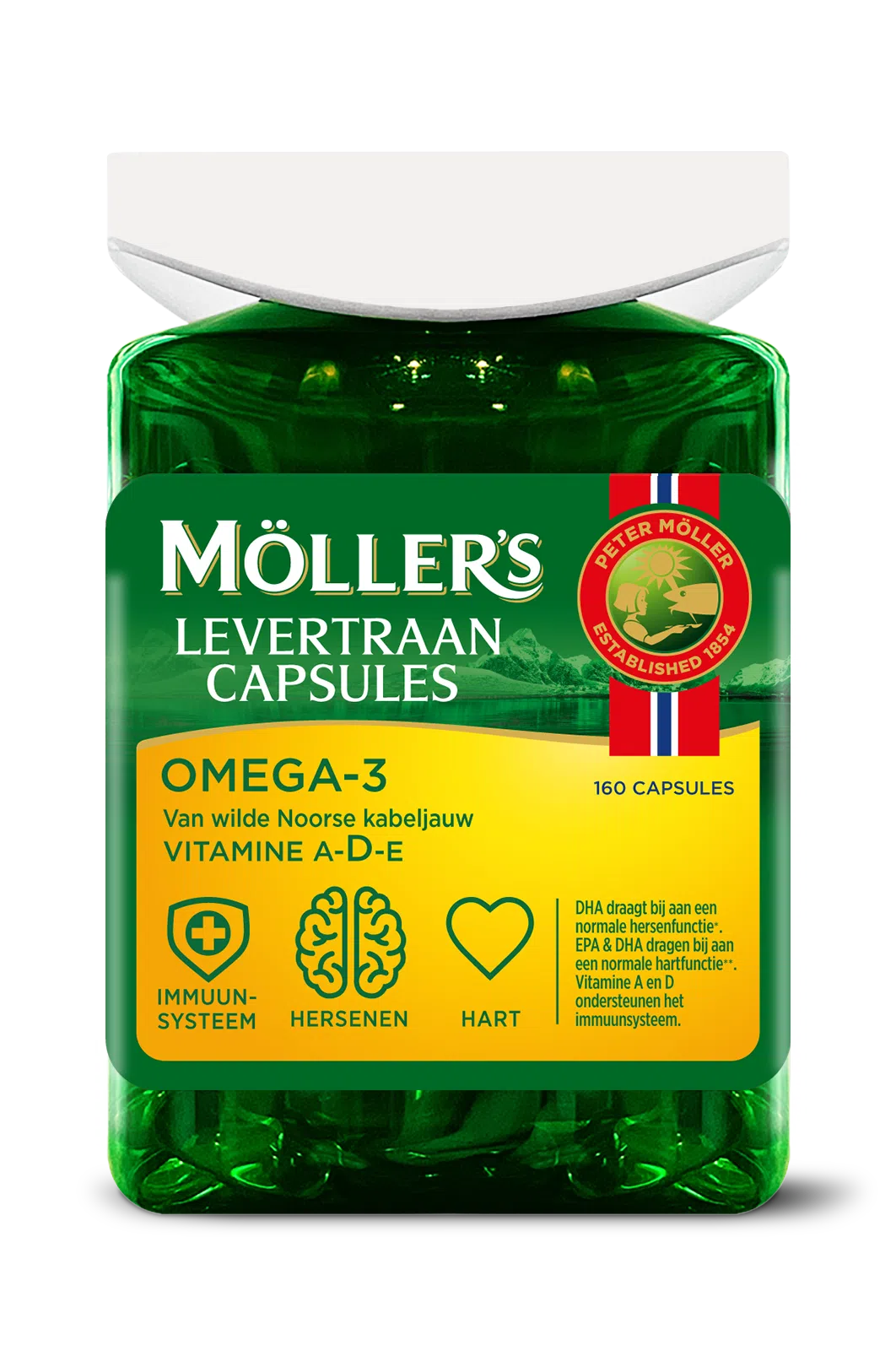 Möller's Omega-3 Cod Liver Oil Capsules